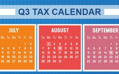 2022 Q3 tax calendar: Key deadlines for businesses and other employers